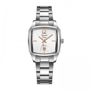 Alexandre Christie AC 2454 Silver White Rosegold LDBSSSLRG